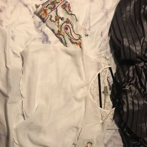 Figueroa flower print top